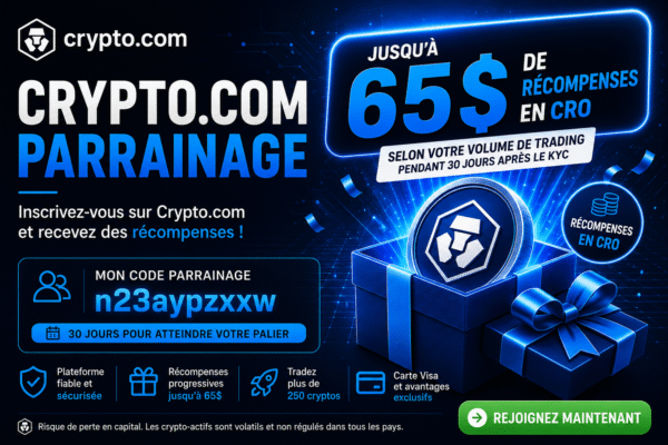 code parrainage crypto.com