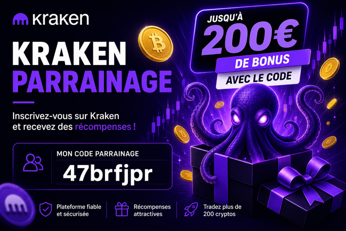 code parrainage Kraken