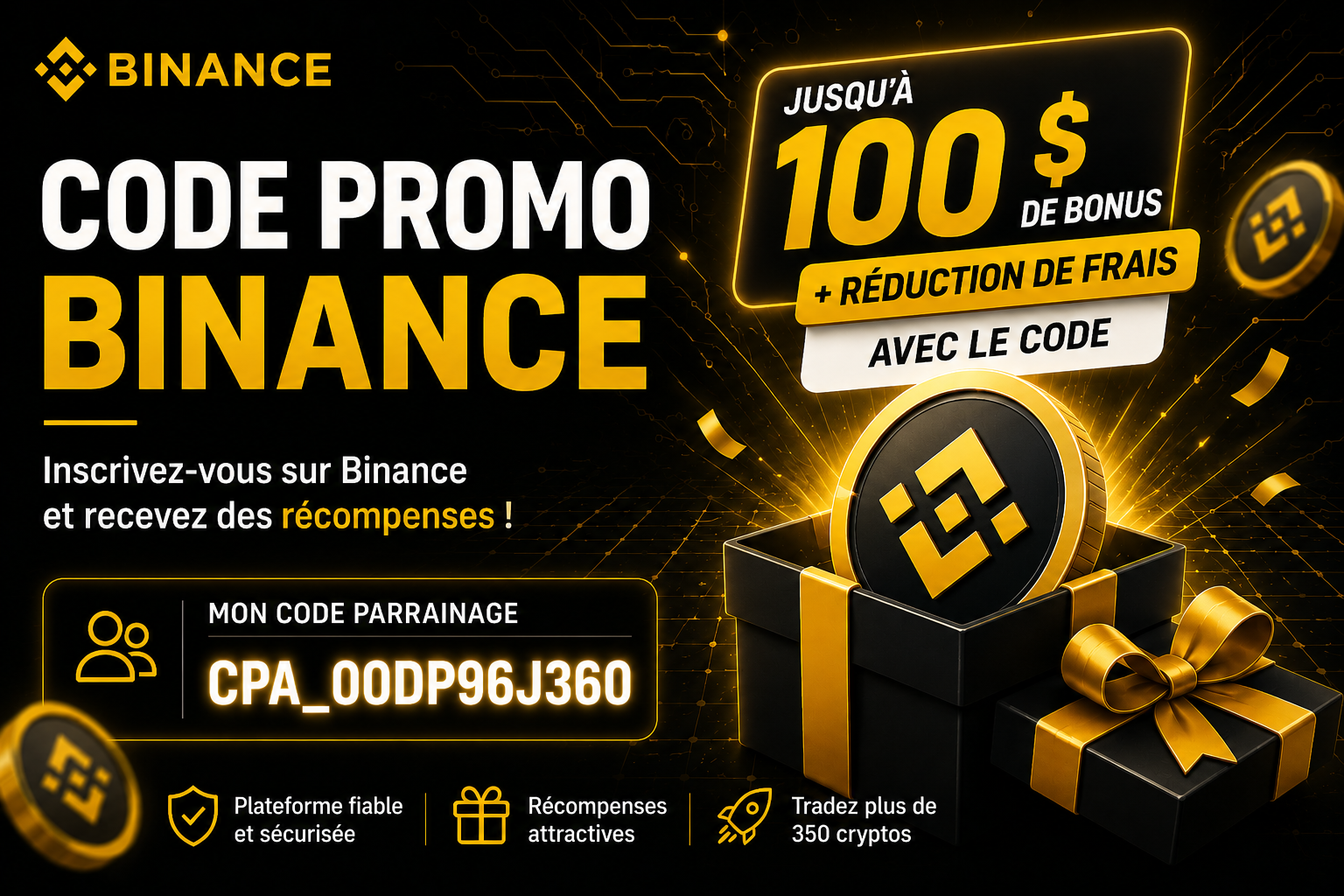 code promo binance