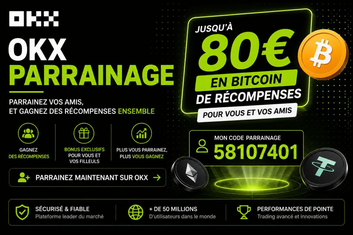 OKX parrainage