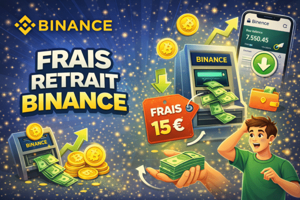 Frais retrait Binance
