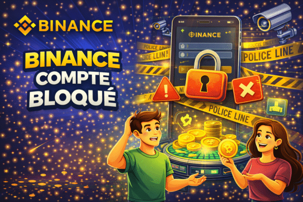 binance compte bloqué