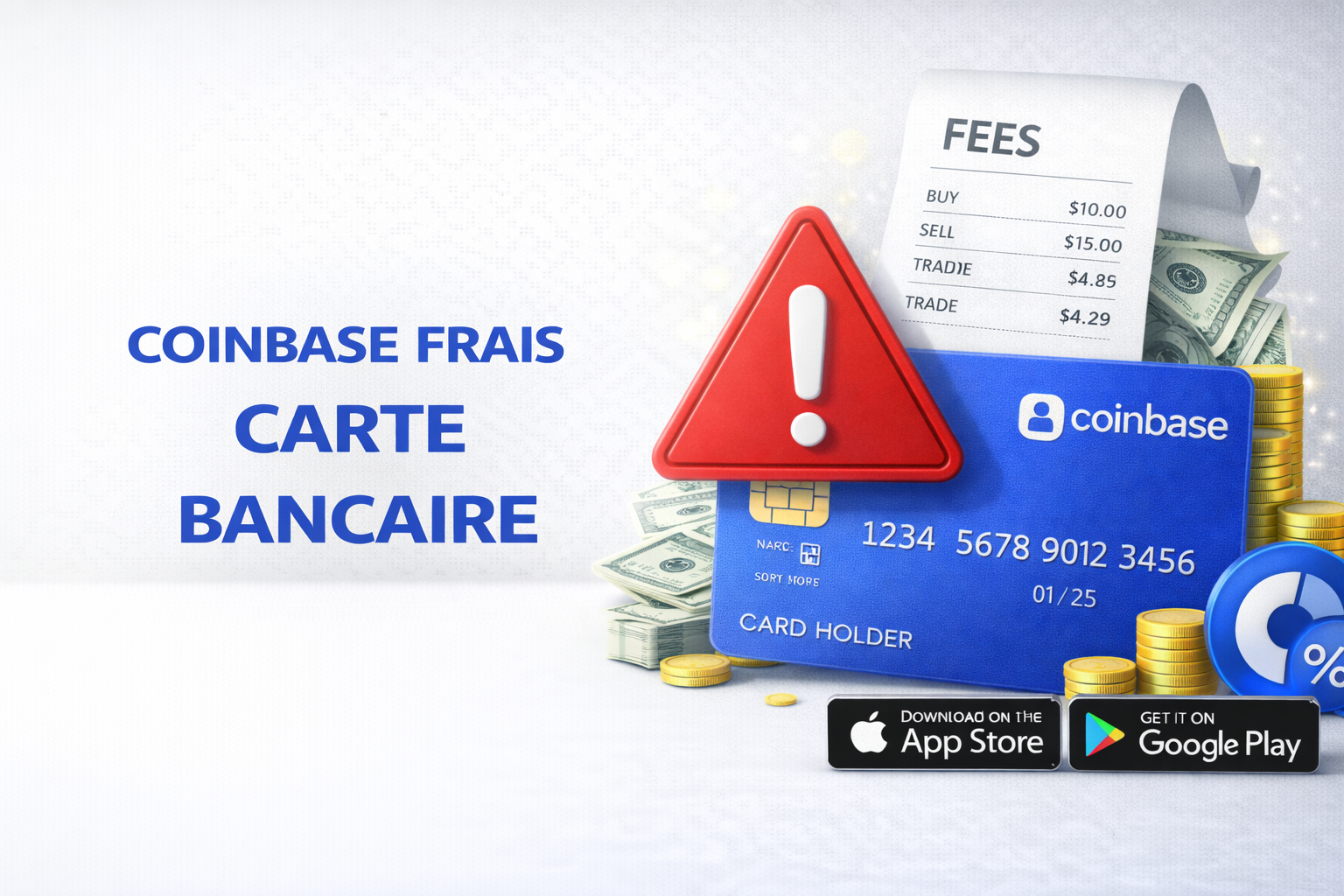 💳Coinbase frais carte bancaire -