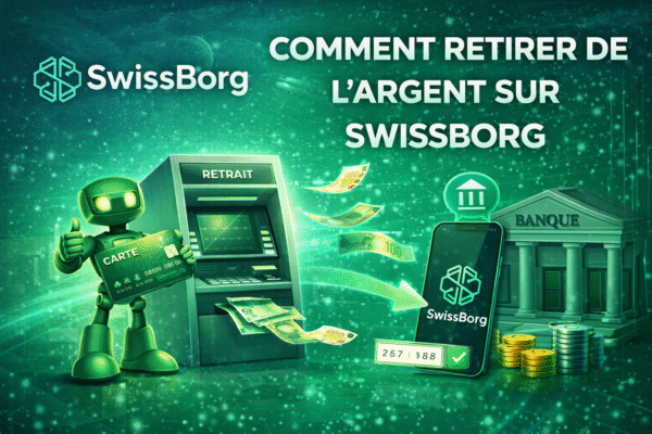 Comment retirer de l'argent sur Swissborg