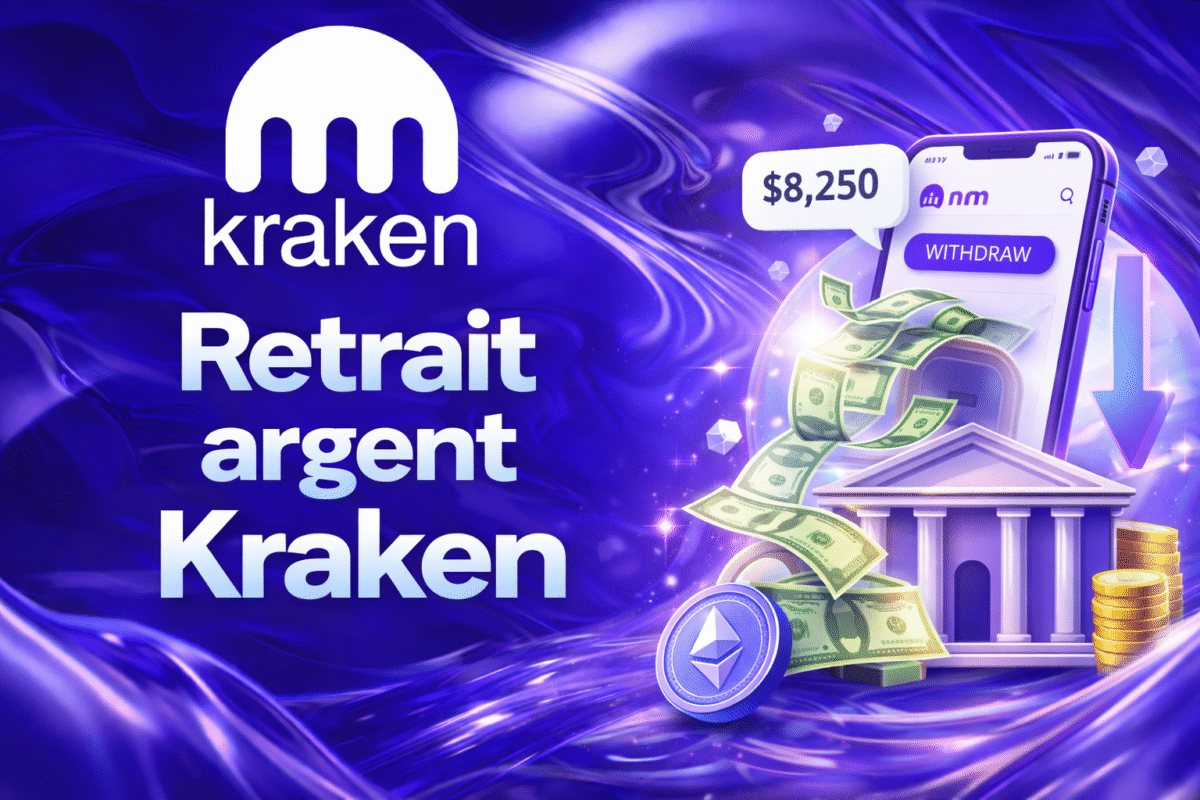 Retrait argent Kraken