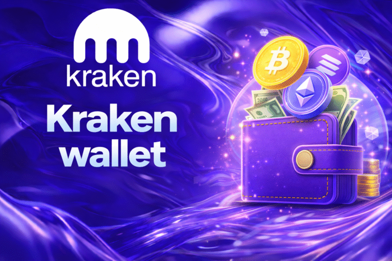 Illustration du portefeuille Kraken Wallet