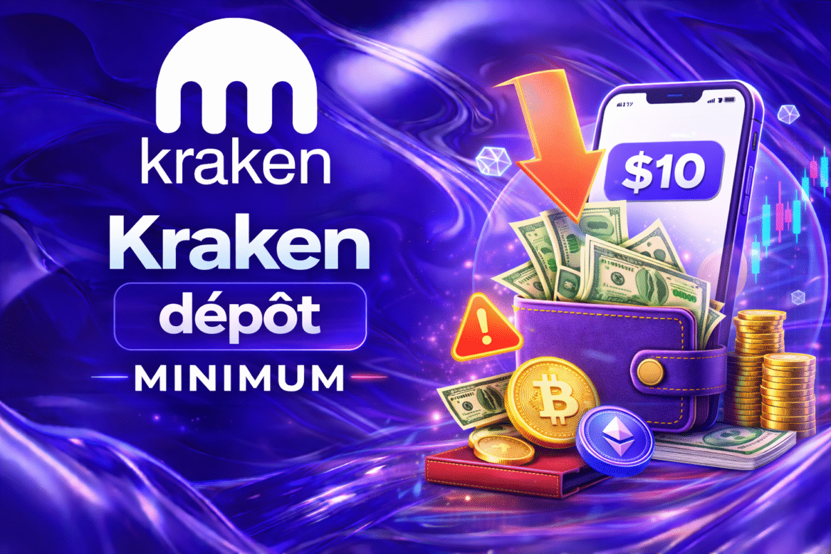 kraken dépot minimum