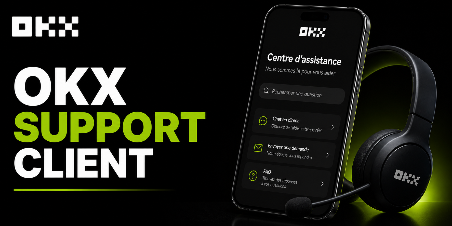 OKX support client
